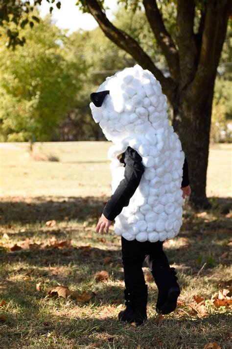 diy black sheep costume